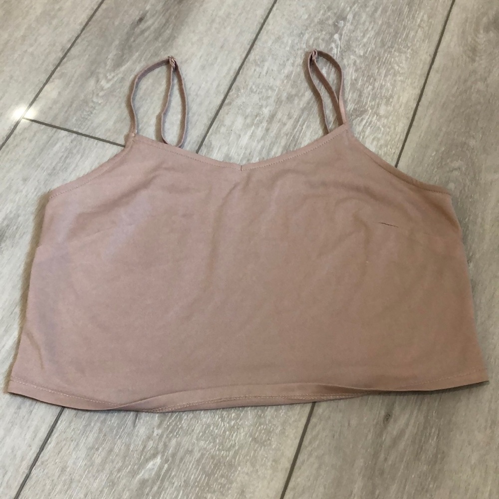Womens size S/M crop top/cami